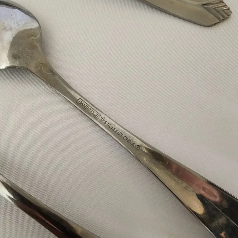 Cambridge Stainless Steel Utensil Lot Of 31